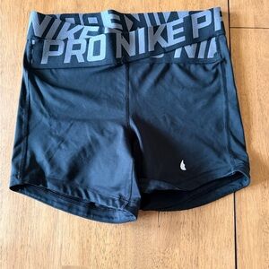 Nike Women's Black Athletic Shorts